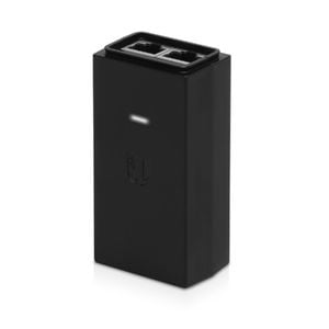 Ubiquiti Poe Adapter, 24vdc, 12w, Gigabit Ethernet, Esd Protection & Led, Surge And Clamping Protection, Black, 2yr Warr