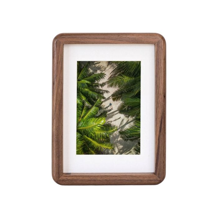 VeeArt Wooden Photo Frame Walnut 6X8" Elliot Series