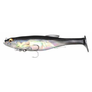 Megabass Magdraft 8" Soft Plastic Swimbait Fishing Lure Silver Shad