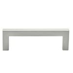 Prestige 106mm Brushed Nickel Square Bar Handle