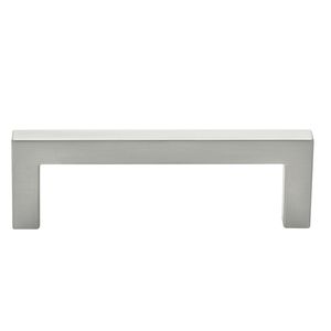 Prestige 106mm Brushed Nickel Square Bar Handle
