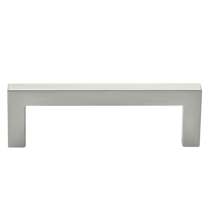 Prestige 106mm Brushed Nickel Square Bar Handle