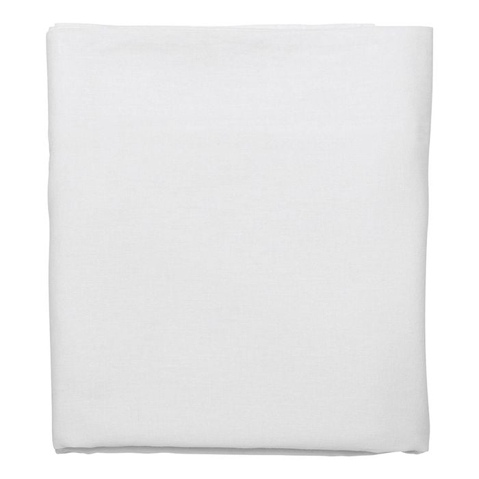 Ecology Dream Flat Sheet Size King White Bedding/Bed Linen