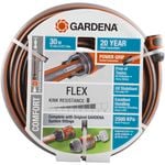 GARDENA 13mm x 30m FLEX Fitted Garden Hose