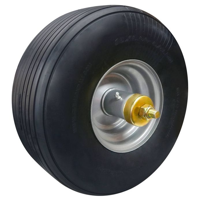 Richmond 15 x 6.00-6 Flat Free Zero Turn Mower Wheel With 15.87mm Axle