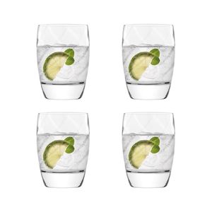 Luigi Bormioli Canaletto Dof Tumbler 345ml Set Of 4