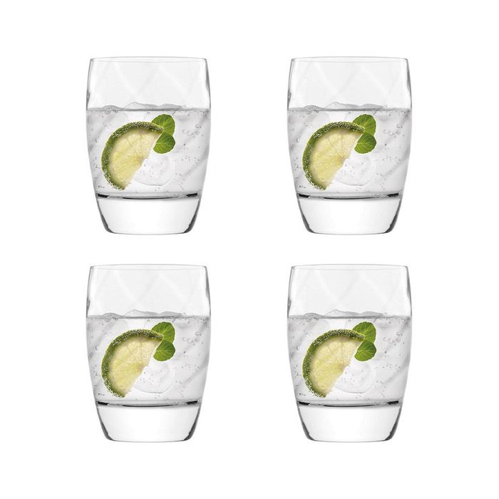 Luigi Bormioli Canaletto Dof Tumbler 345ml Set Of 4