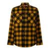 Hard Yakka Mustard Long Sleeve Checked Flannel - Size M