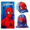 Marvel Spider-Man Beach Swimming Towel, Gym Bag, Baseball Cap Set