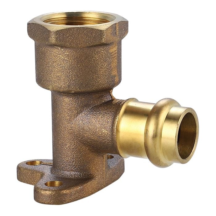 SmarteX-PRESS 15 x 15mm Female Back Plate Elbow