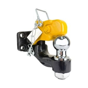 Sunrise Pintle Hook With 50mm Towball 6t Rated - Phwbp6t