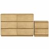 Cosmoliving 6 Chest of Drawers Dresser with Bedside Table Lowboy ...