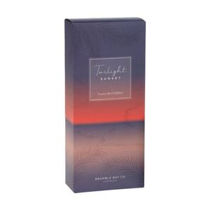 Bramble Bay Ocean Twilight Sunset Glass Reed Diffuser Home Fragrance 150ml