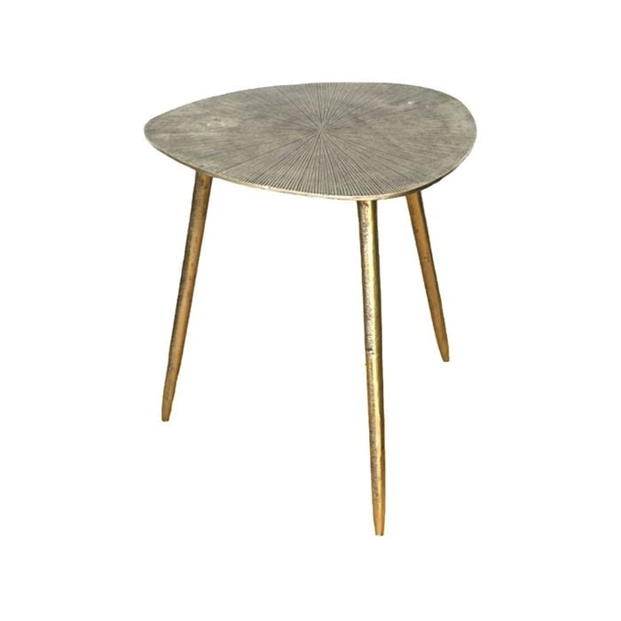 Ssh Collection Revival 41cm Wide Side Table - Brass