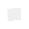Kaboodle 600mm Coconut Milk Modern Farmhouse Sink Doors - 2 Pack