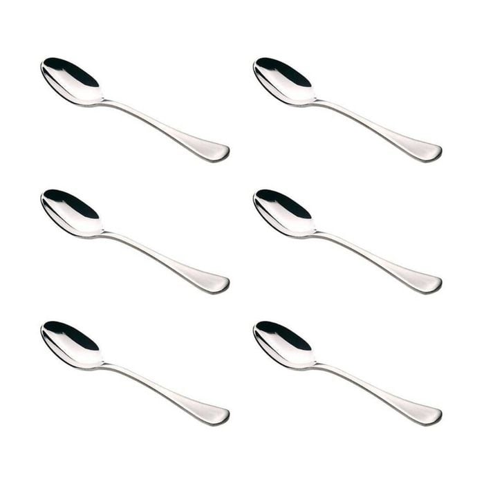 6x Maxwell & Williams Cosmopolitan Dessert Spoon Coffee/ice Cream/cake/salad