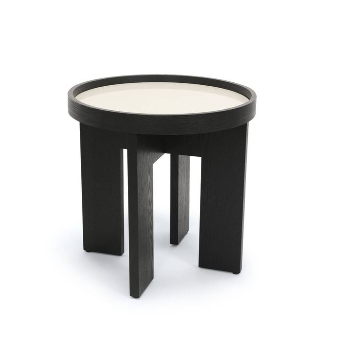 Genex Designs 46 cm Black Sam Side Table L