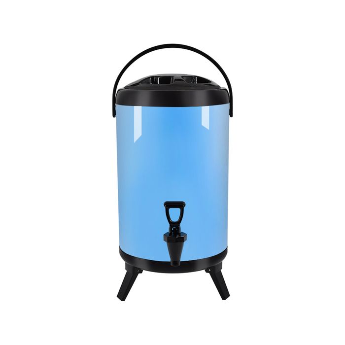 SOGA 8L Stainless Steel Insulated Hot & Cold Beverage Dispenser - Blue