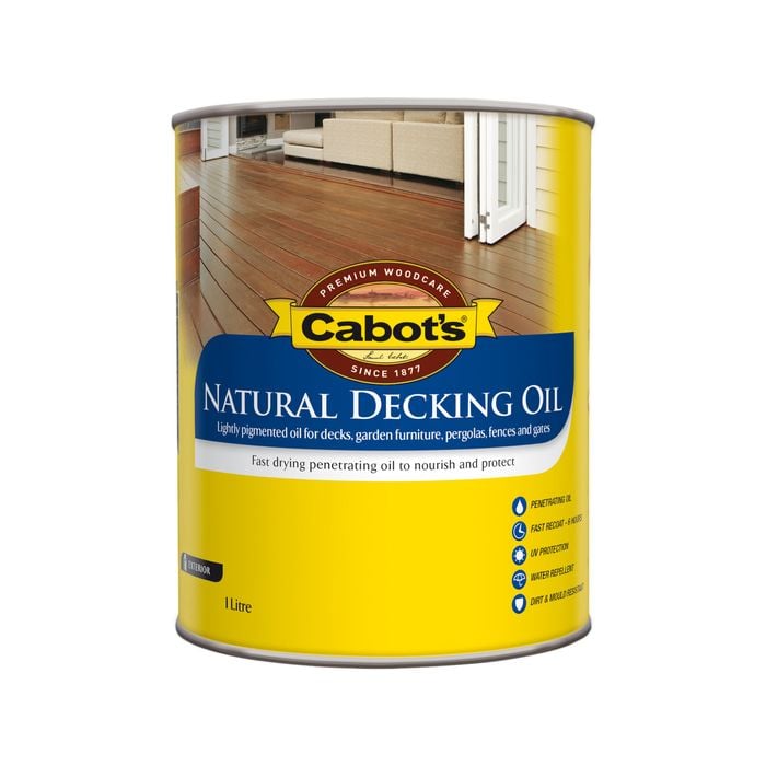 Cabot's 1L Natural Decking Oil - 1L