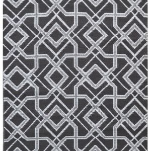 Alfresco Reversible Outdoor Mat - 21a5 - Grey/white - 180x270cm