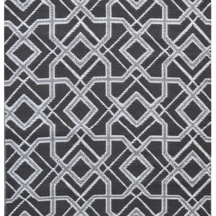 Alfresco Reversible Outdoor Mat - 21a5 - Grey/white - 180x270cm