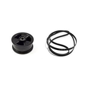 Dryer Pulley Idler + Drive Belt Complete Set 0197300040+140056254018, Suits Electrolux