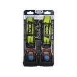 Grunt Pro 38mm x 4m Ratchet Tie Down - 2 Pack