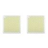 2PK Dexas 7.5cm Silicone Trivet Table Protector Square - Green