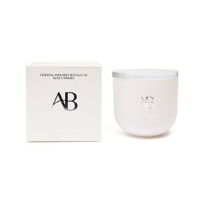 Aromabotanical Howlite Crystal Infused 340g Scented Wax Candle Home Fragrance