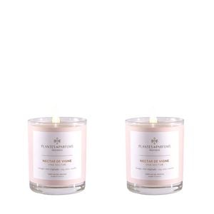 Set of 2 - 180g Perfumed Hand Poured Candle - Vine Nectar