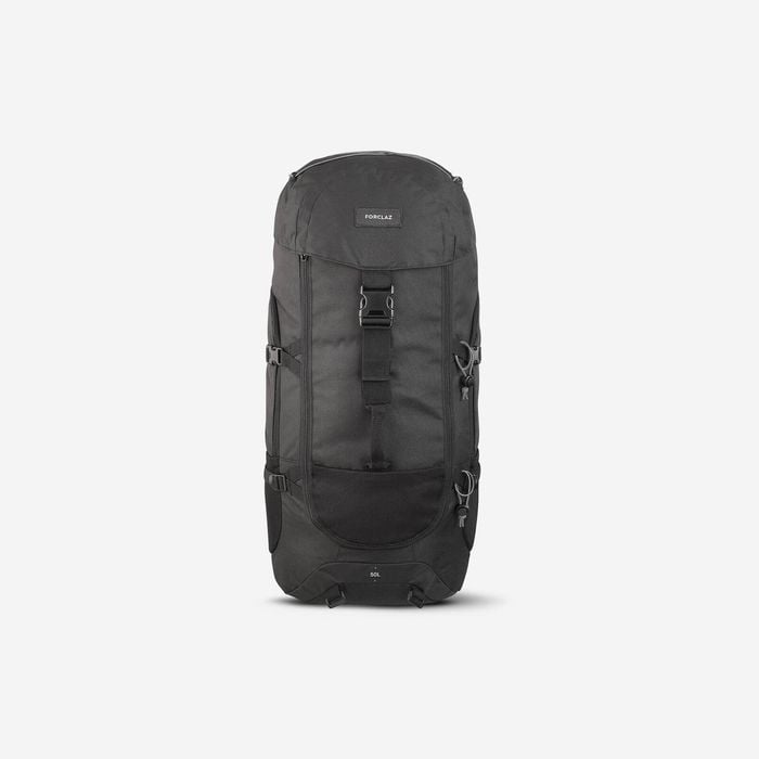Decathlon Travel Backpack 50L Forclaz 50 One Size Black 8735043