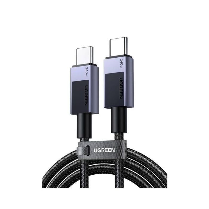 Ugreen 240w Usb C To Usb C Fast Charging Cable Pd31 Braided High Speed Data Charge Cord 1m