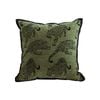 SOGA  40cm Green Leopard Throw Pillows