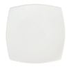 Olympia Rounded Square Plates Whiteware 12 Pack 240mm Ceramic Dinnerware