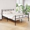 Artiss Metal Bed Frame Double Size Bed Base Beds Platform Black