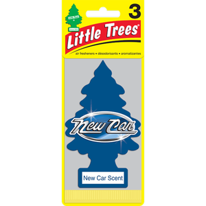 Little Trees Air Freshener New Car Scent 3 Pack