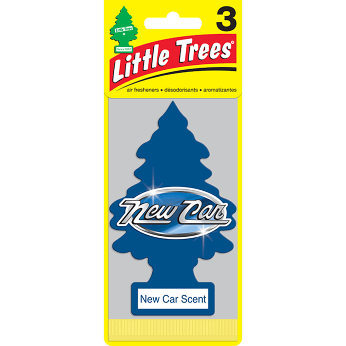 Little Trees Air Freshener New Car Scent 3 Pack