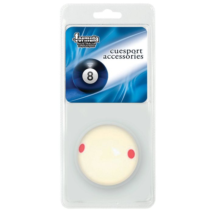 Measle White Pool Snooker Billiard Table Cue Ball 1 & 7/8 inch Red Spot Blister