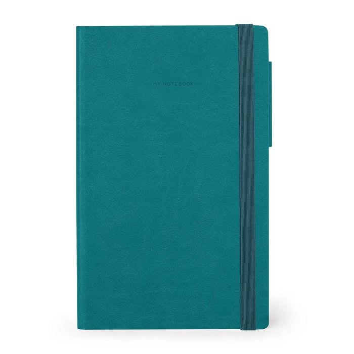 Legami My Notebook Medium Lined Journal Personal Diary Stationery Malachite Grn