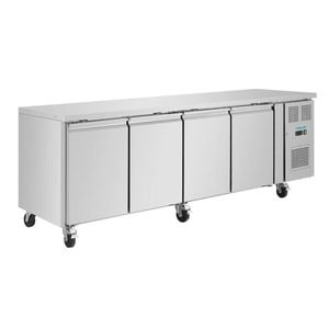 Polar U-series Four Door Counter Fridge 553ltr - Ua049-a