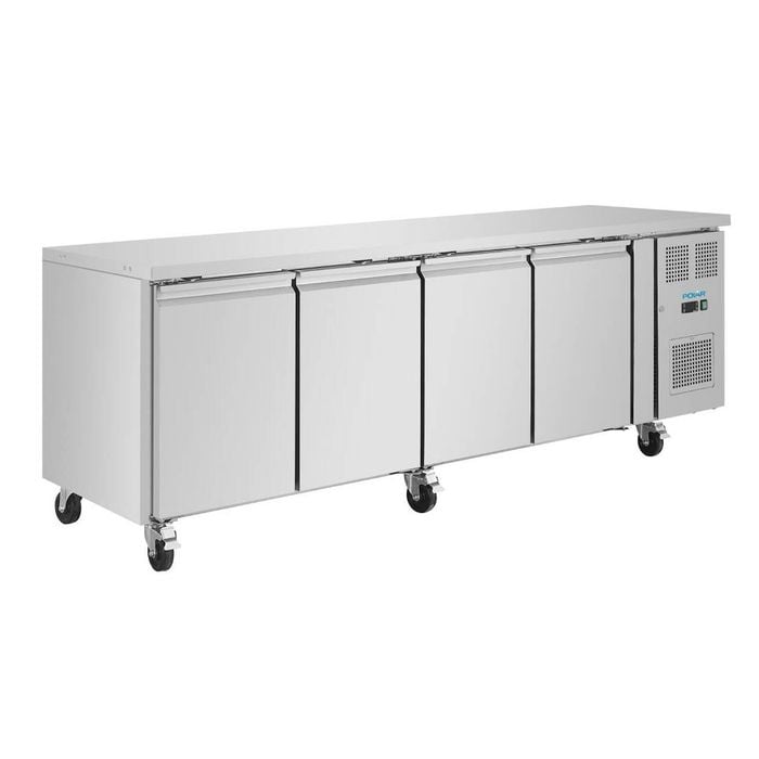 Polar U-series Four Door Counter Fridge 553ltr - Ua049-a