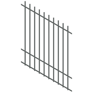 ProtectorAl 350 - 1200 x 1500mm Monument Raked 16-30º Radiator Pool Fence Panel