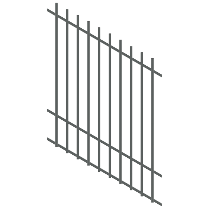 ProtectorAl 350 - 1200 x 1500mm Monument Raked 16-30º Radiator Pool Fence Panel