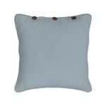 London Cushion Cover with Buttons 43cm - Grey