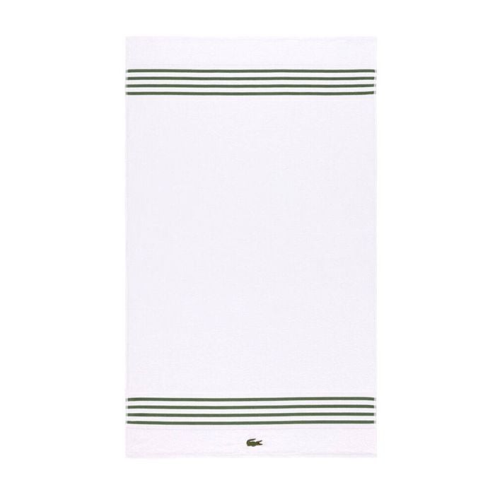 Lacoste LCOURTLI Cotton Bath Sheet 90x150cm - Vert