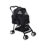 i.Pet Pet Stroller Dog Pet Pram Large Cat Carrier Travel Pushchair Fold Wheels