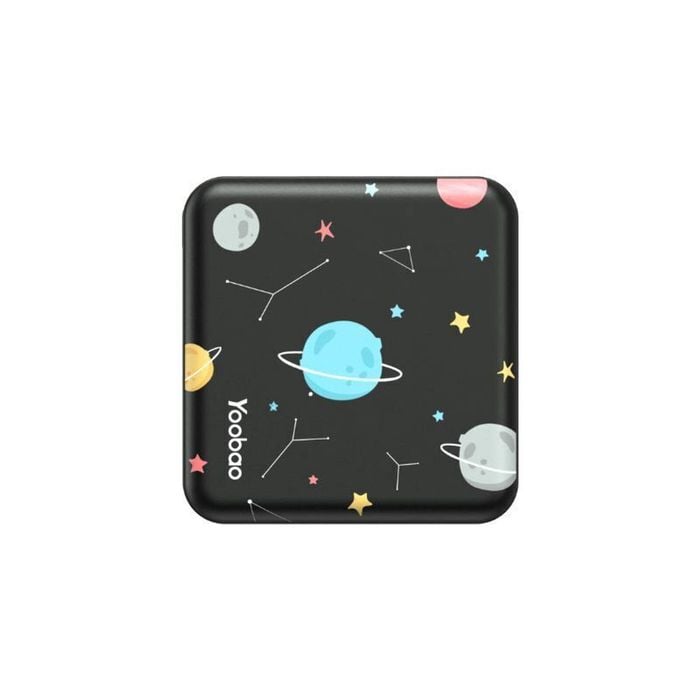 Yoobao Two Output Mini Cube 10000mah Power Bank - Black