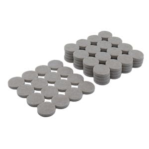 Syneco 25mm Round Felt Floor Protection - 80 Pack