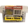 Macsim 50mm Masonry Splitz Anchor Gal - 100 Pack
