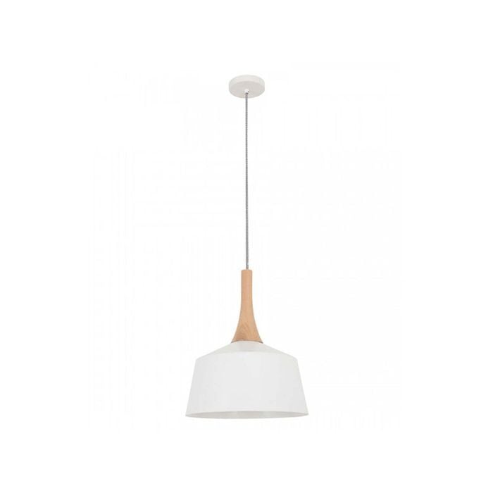 CLA Lighting NORDIC Angled Dome Pendant Light - Small/White